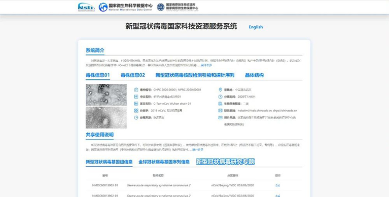 中国疾病预防控制中心、国家微生物科学数据中心等机构发布新发地新冠疫情及病毒基因组序列数据